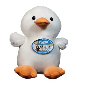 NEW Top Box 14" Barnyard White Duck Plush